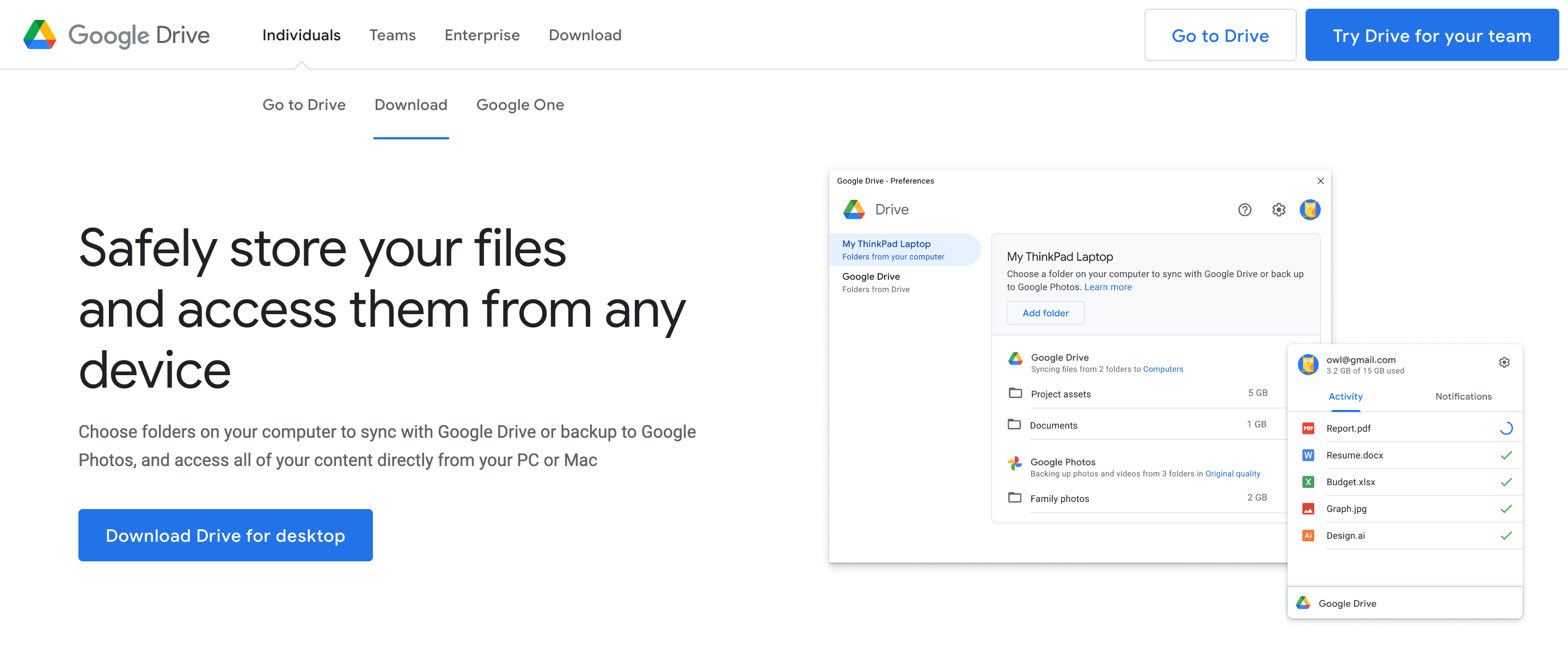Sync Your All Files with Google Drive
