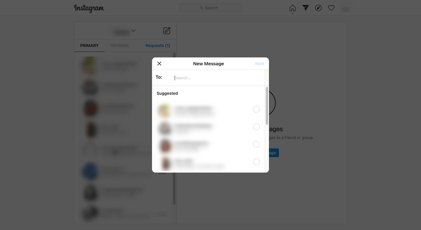 Use Instagram Direct Messages on Desktop 2021