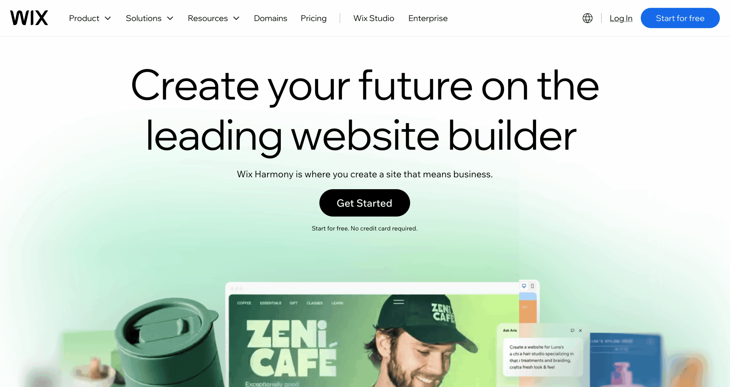 Wix website builder for small business owners
