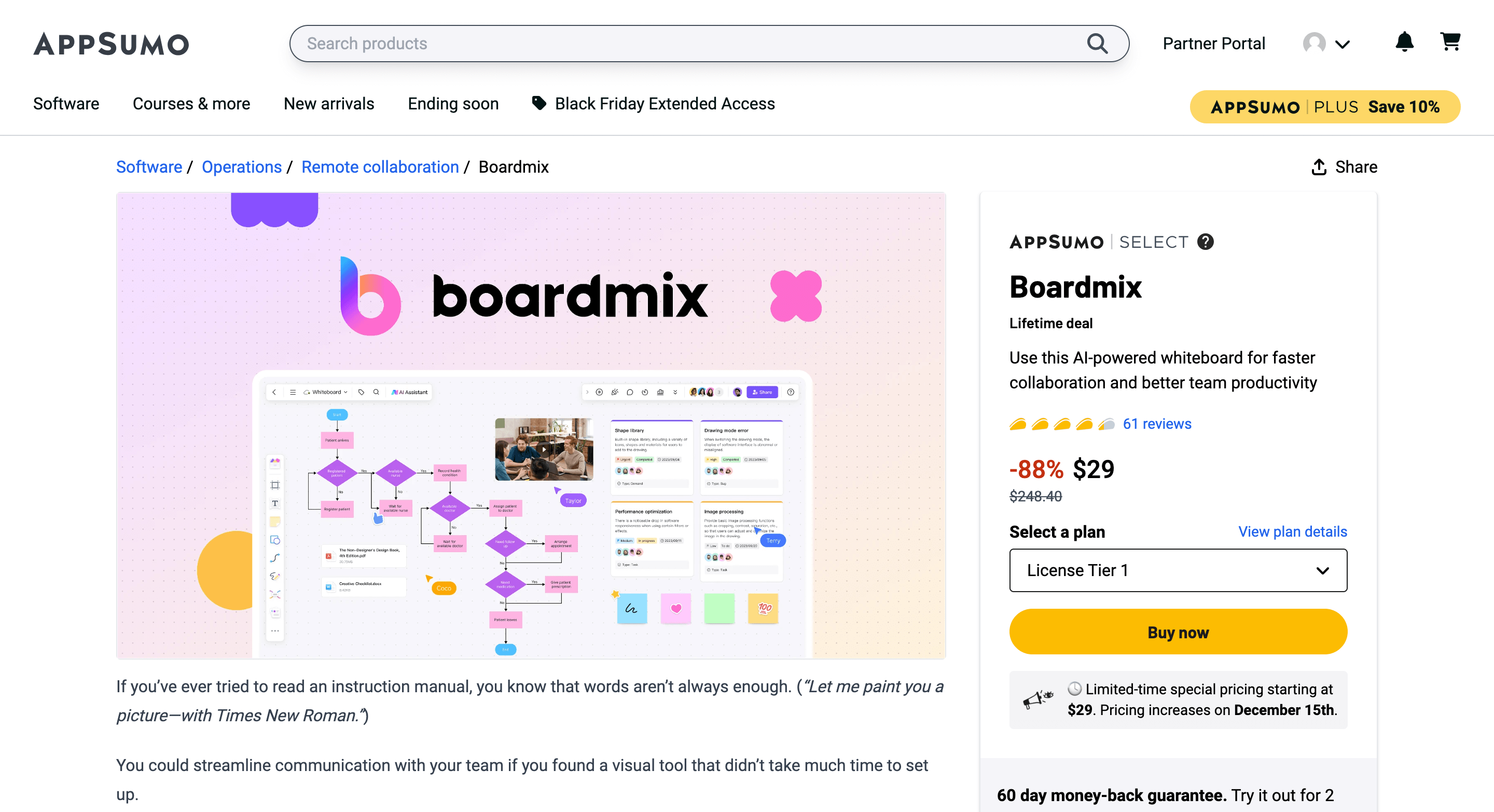 Boardmix Appsumo deal
