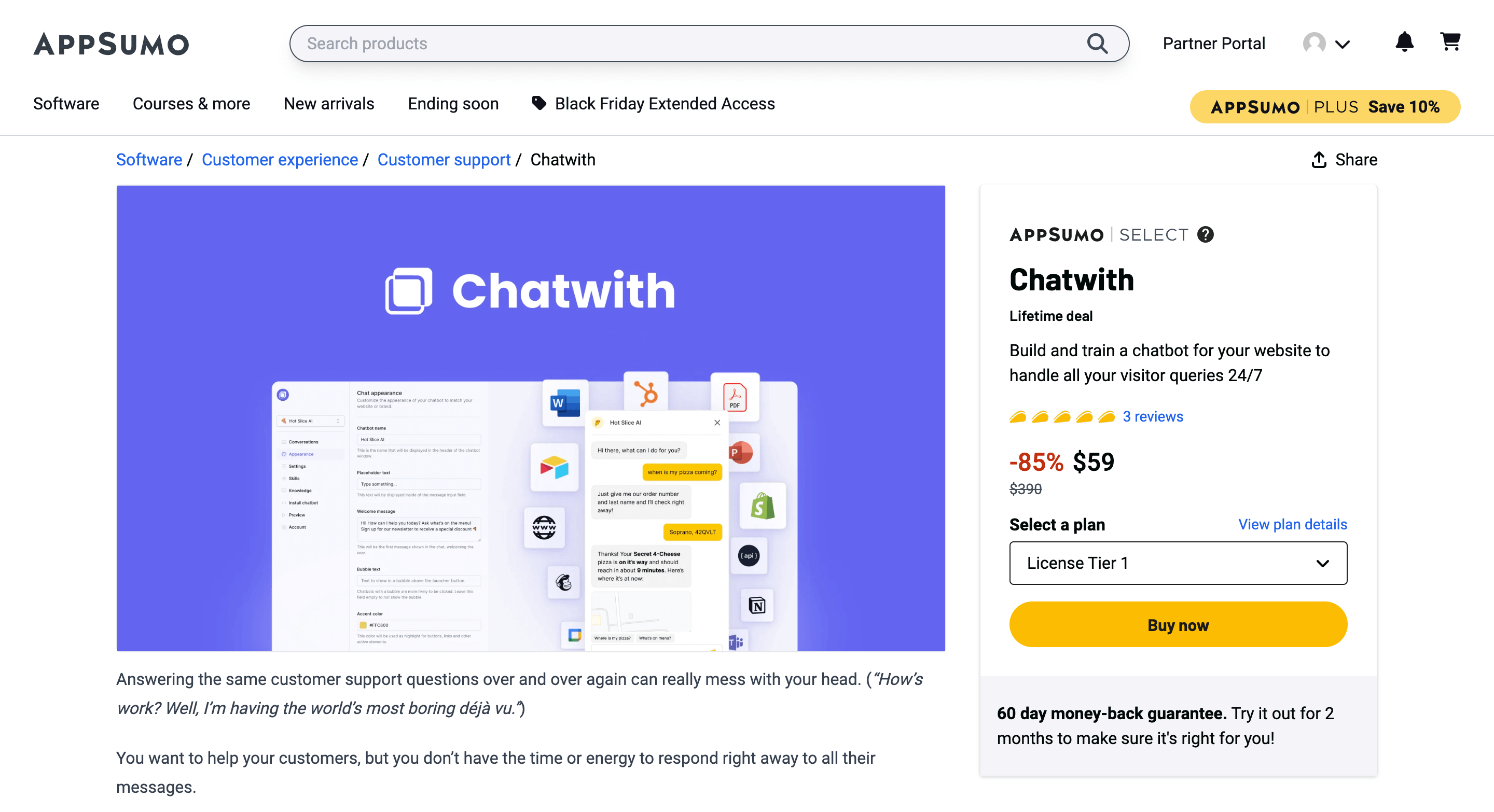 Chatwith - Best AppSumo Deals