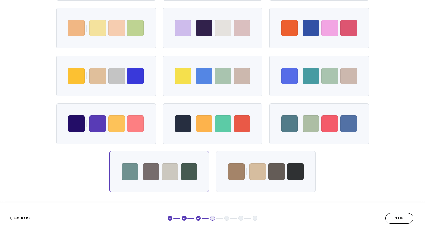 Pick your color palette