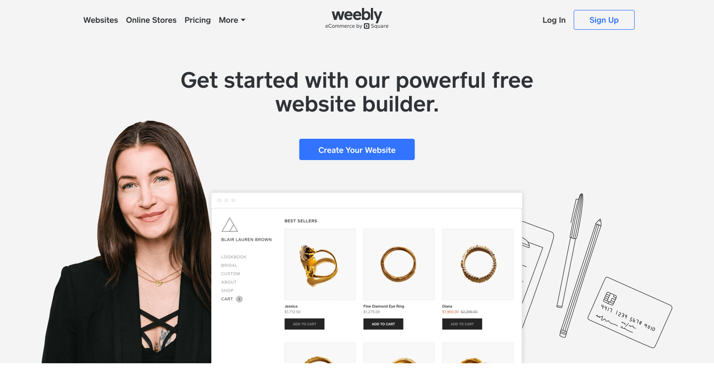 Weebly eCommerce Website Builder