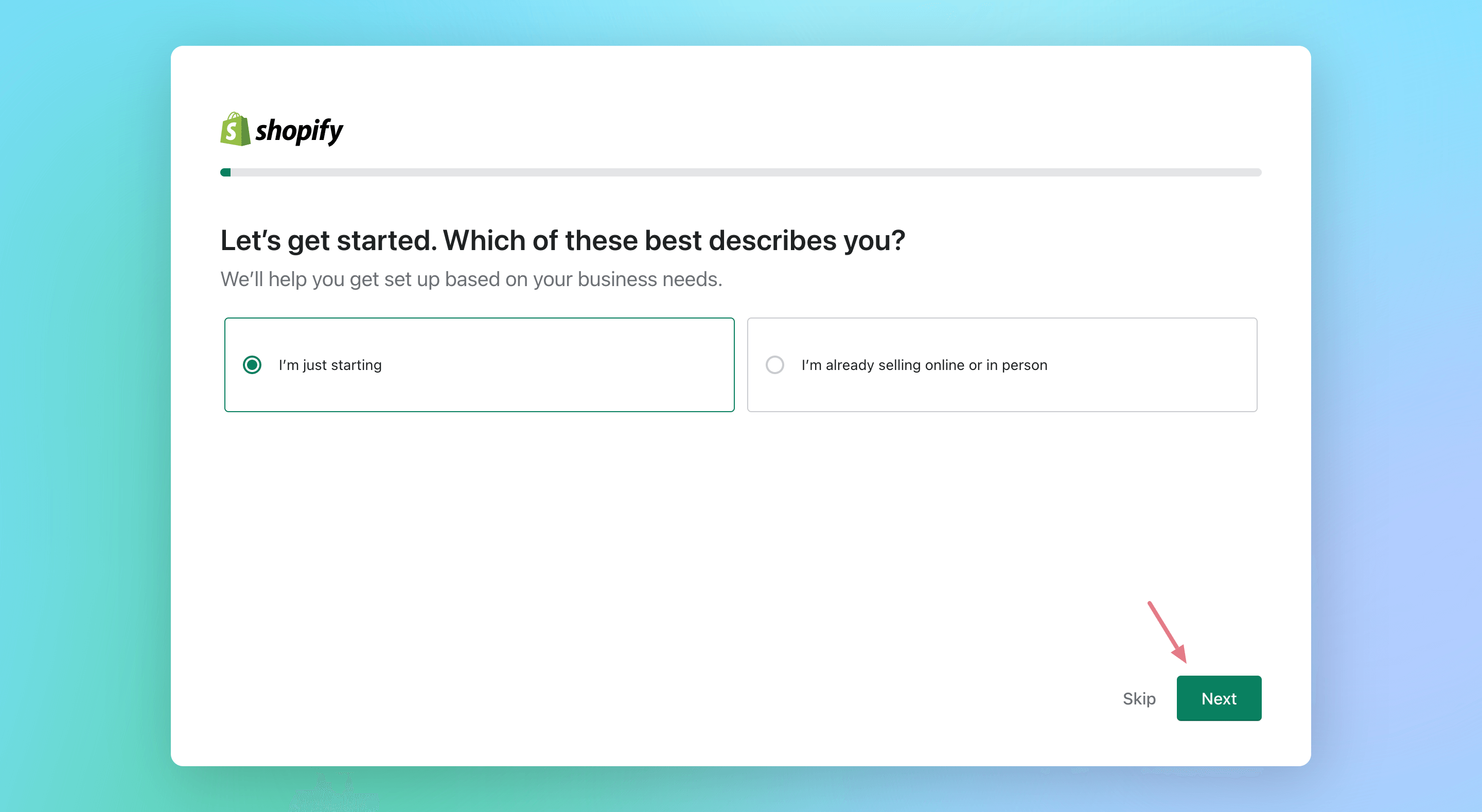 Tell us a little about yourself - Shopify