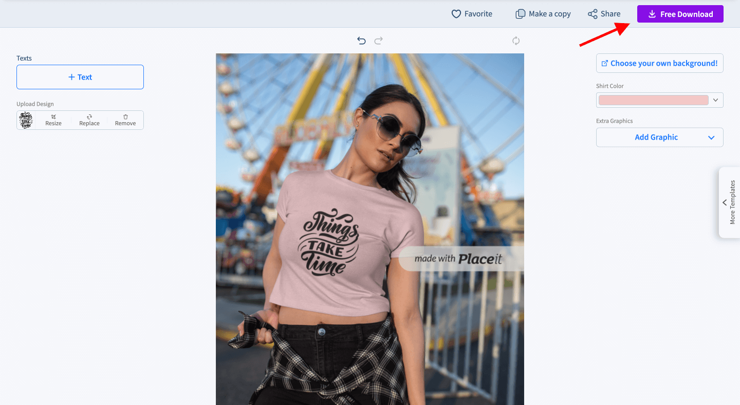 Download Placeit T-Shirt Mockup