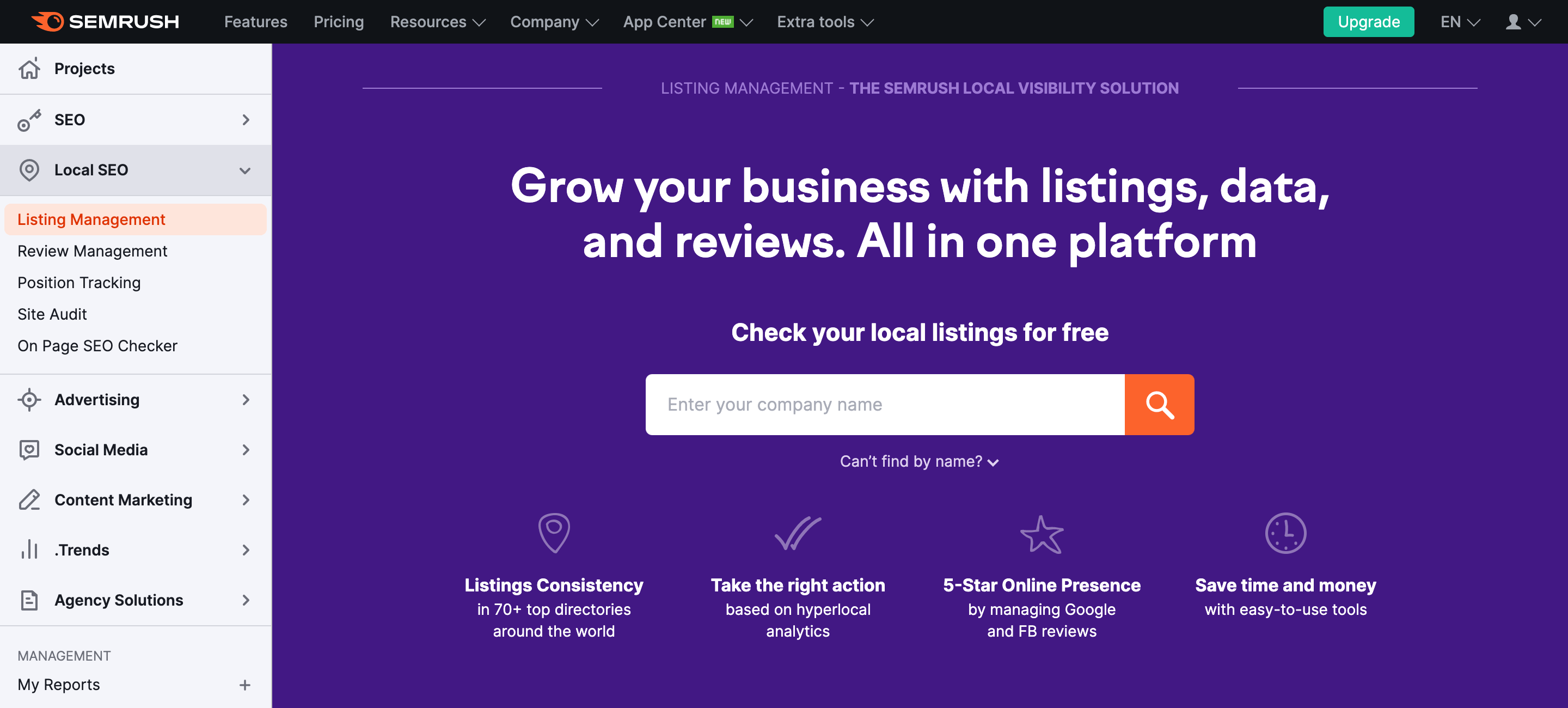 Listing and Review Management