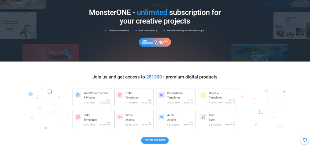 MonsterOne Website