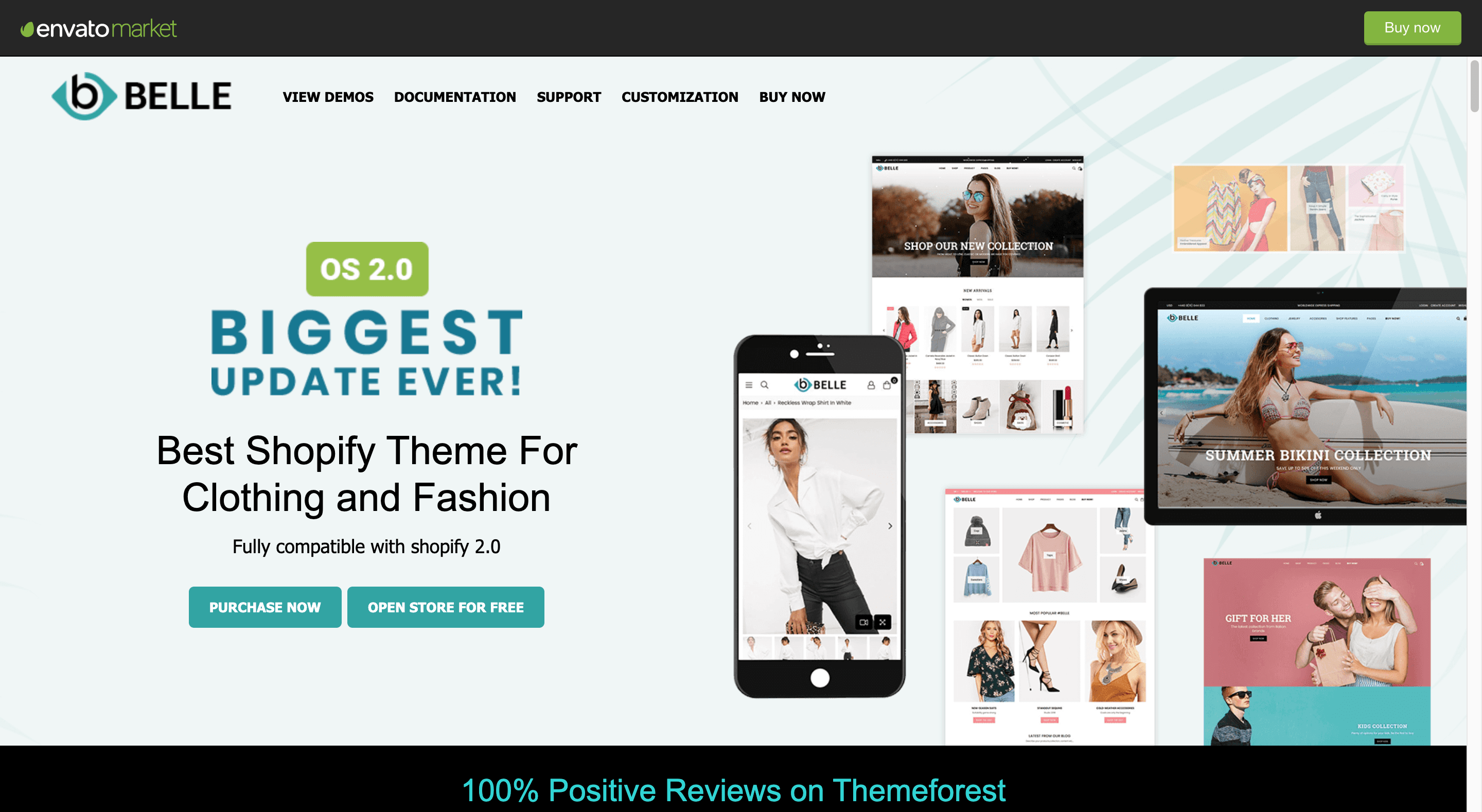 Belle - Clothing and Fashion Shopify Theme