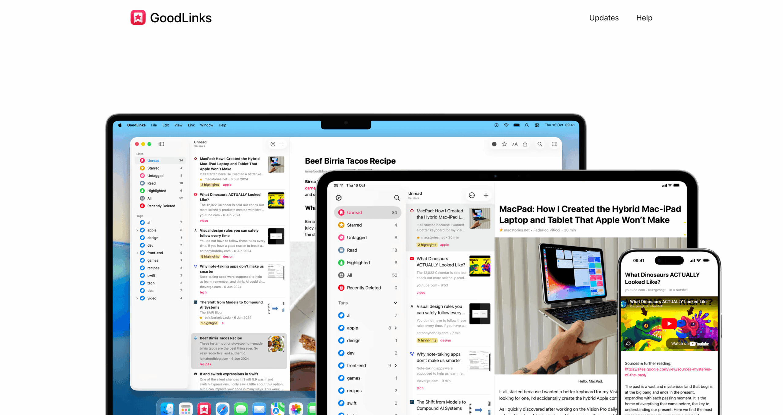 GoodLinks Website