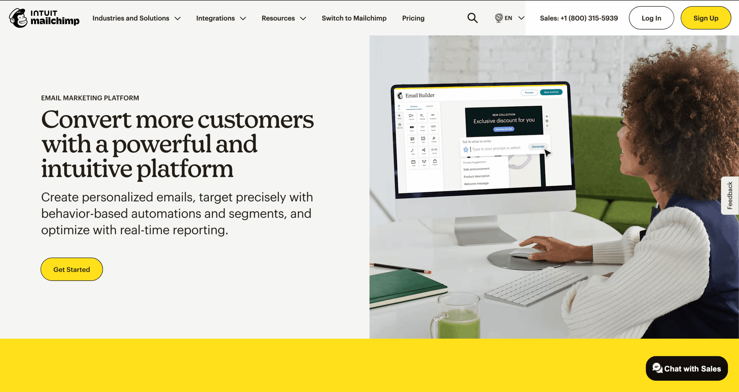 Mailchimp Website